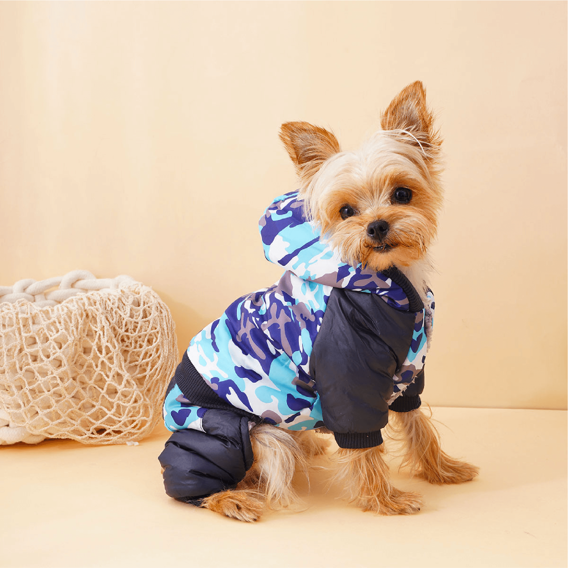 Camouflage Winter Coat - Kép 6