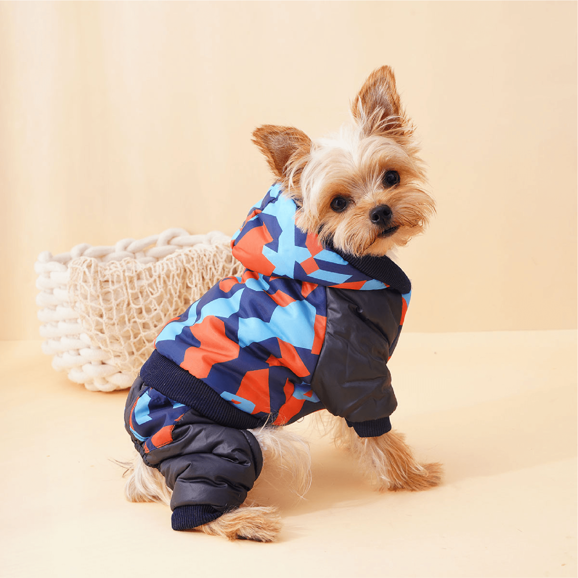 Camouflage Winter Coat - Kép 5