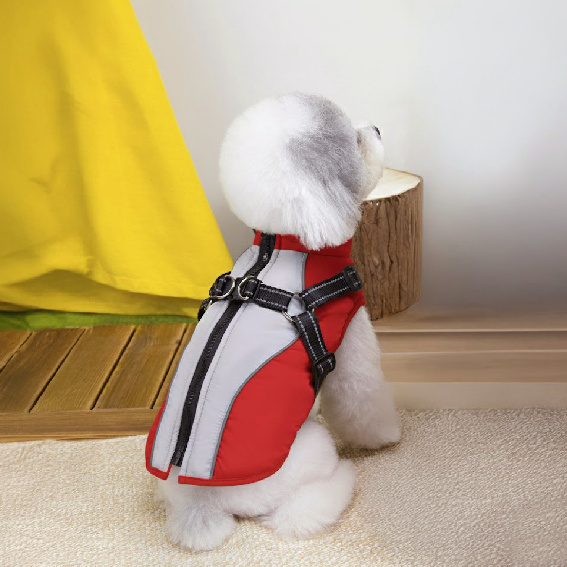 Winter vest with built-in harness - Εικόνα 5